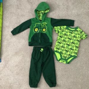 John Deere Baby Boy Outfit